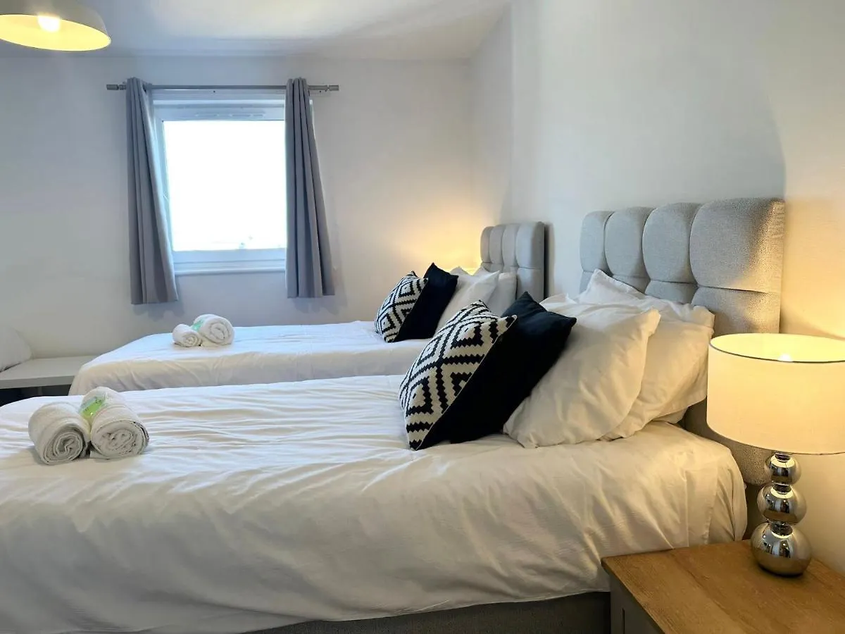 Apartment Best Price! - Huge 3 Bed 2 Bath City Centre Newly Refurbished Apartment, Up To 7 Guests - Free Secure Parking - Smart Tv - Singles Or King Size Beds Southampton
